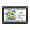 Joy Grows Here Door Mat