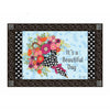 Shower of Flowers Door Mat