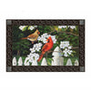 Dogwood Cardinals Door Mat