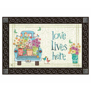 Flower Truck Door Mat
