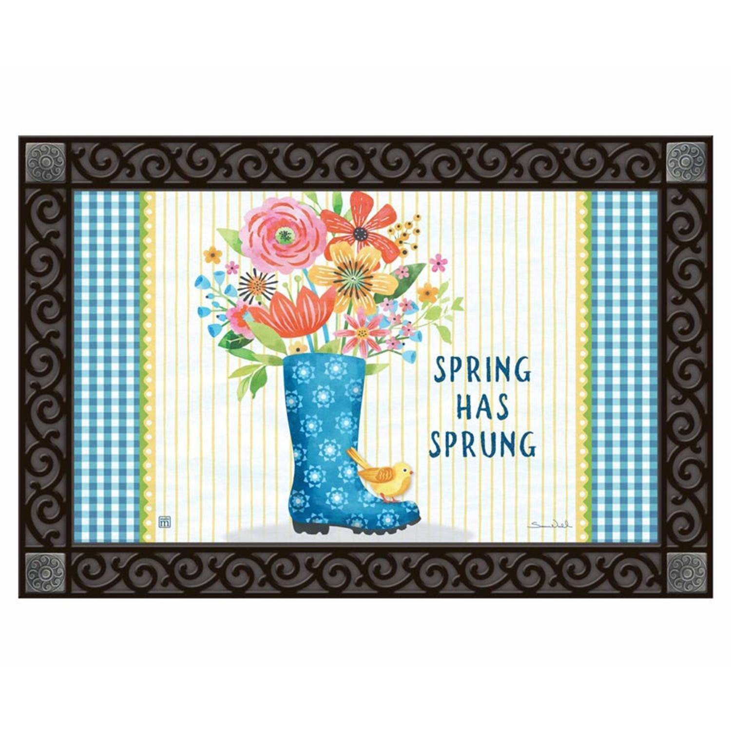 Spring Has Sprung Door Mat