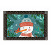 Dressed for Snow Door Mat