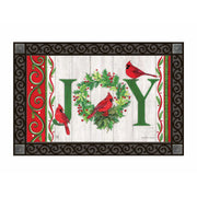 Cardinal Joy Door Mat