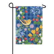 Magnet Works Garden Flag - Strawberry Floral