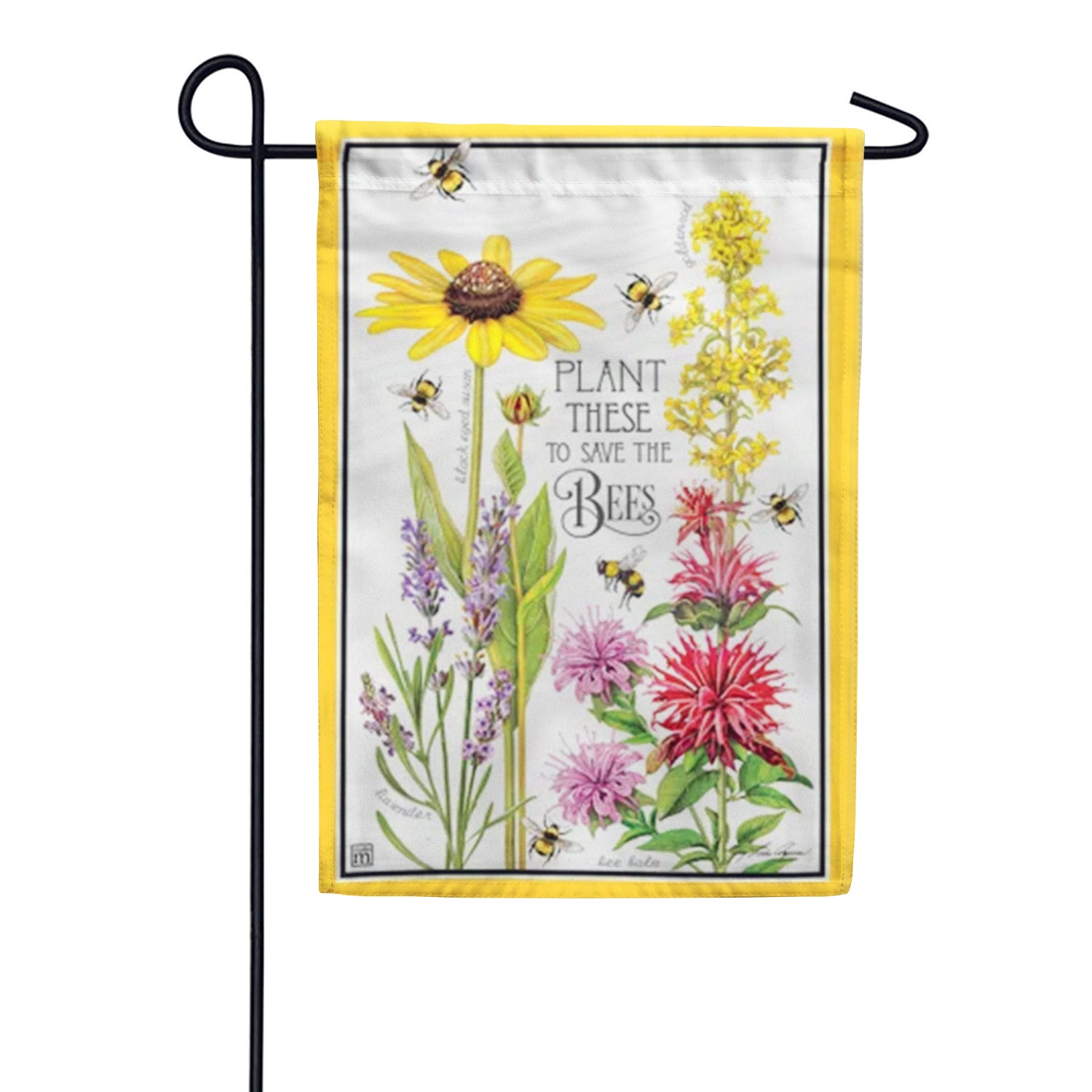Magnet Works Garden Flag - Save the Bees