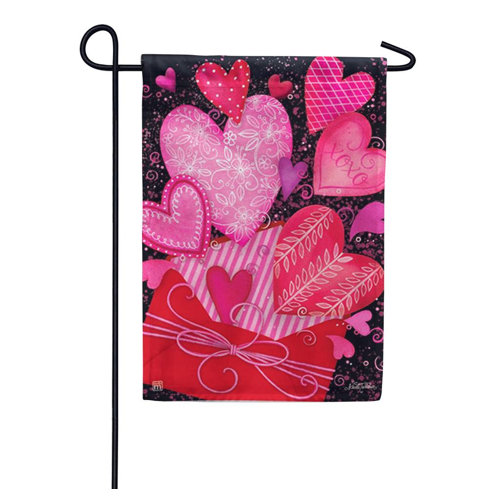 Sending Love Garden Flag