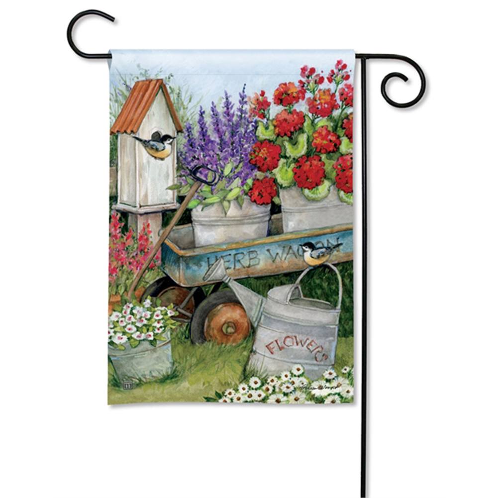 Garden Wagon Garden Flag