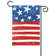 Magnet Works Patriotic Stars Garden Flag