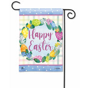 Magnet Works Easter Wreath Garden Flag