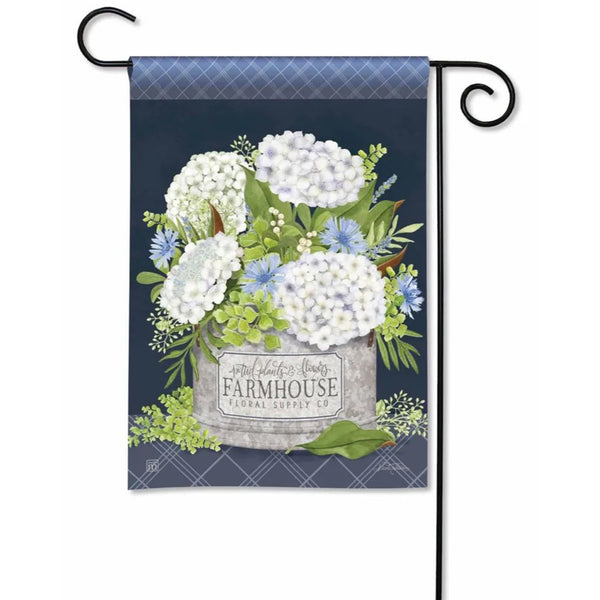 Magnet Works Farmhouse Flowers Garden Flag
