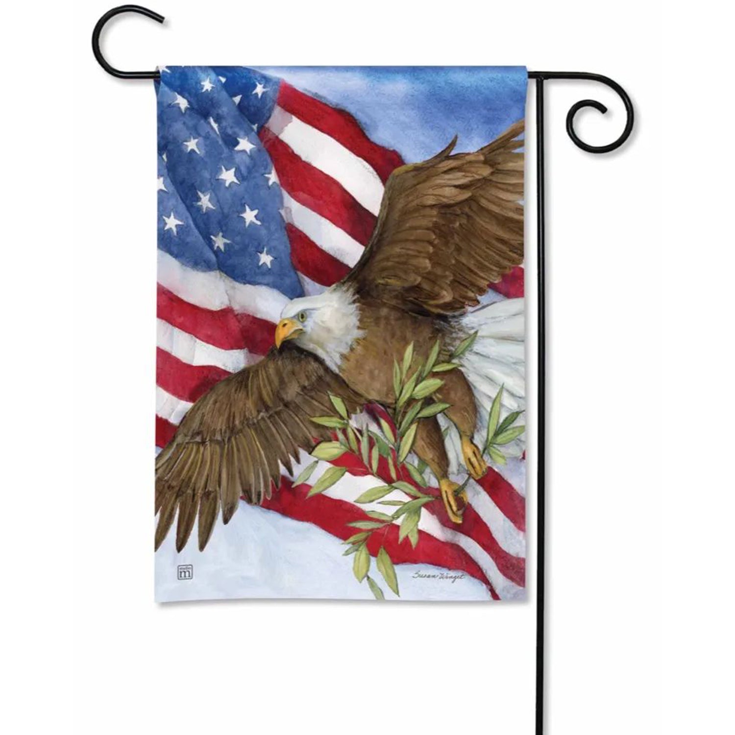 Magnet Works  Soaring Eagle Garden Flag