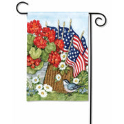 Magnet Works Flags and Flowers Garden Flag