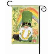 Magnet Works Lucky Gnome Garden Flag