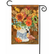 Magnet Works Garden Flag - Autumn Quail