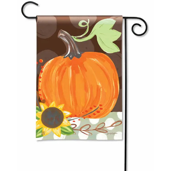 Magnet Works Garden Flag - Fall Pumpkin