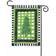Magnet Works Garden Flag - Snowy Pines
