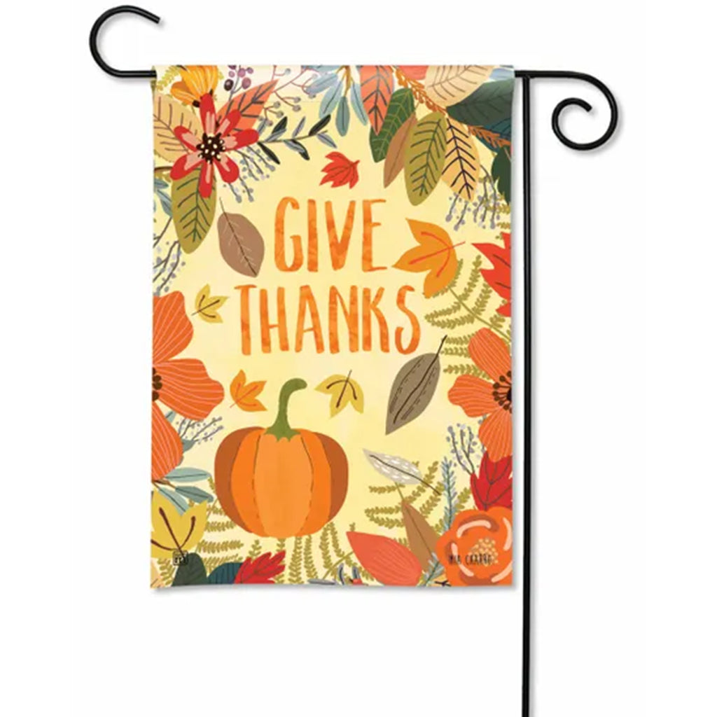 Magnet Works Garden Flag - We Give Thanks