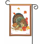 Magnet Works Garden Flag - Autumn Turkey
