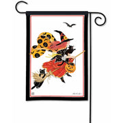 Magnet Works Garden Flag - Witch's Flight