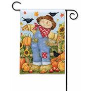 Magnet Works Garden Flag - Garden Scarecrow