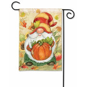 Magnet Works Garden Flag - Harvest Gnome