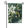 Poinsettia Joy Garden Flag