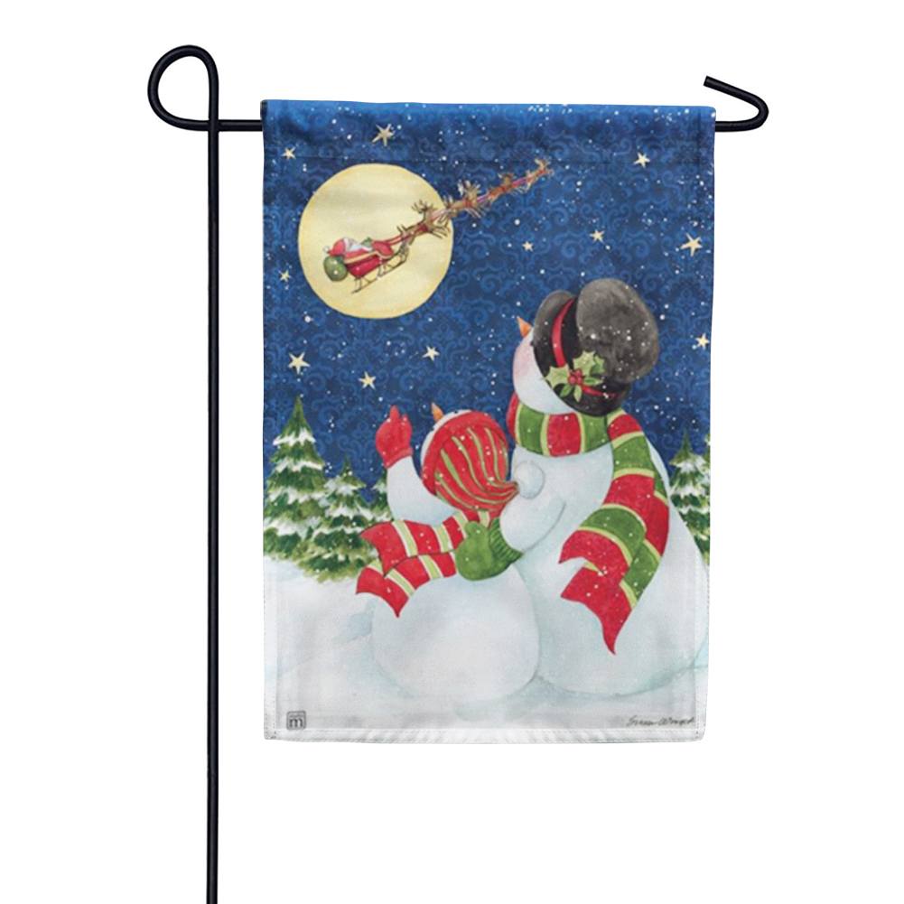 Santa Trackers Garden Flag