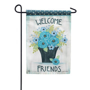 Welcome Friends Garden Flag