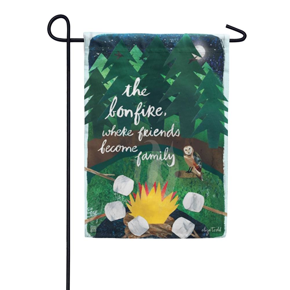The Bonfire Garden Flag
