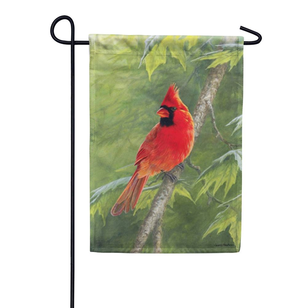 Cardinal Garden Flag