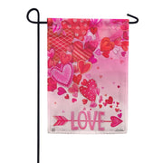 Valentine Showers Garden Flag