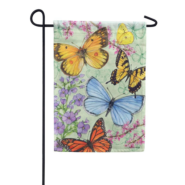 Bufferfly Dance Garden Flag