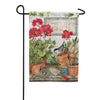 Stay Awhile Garden Flag