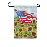 Sunflower Field Garden Flag