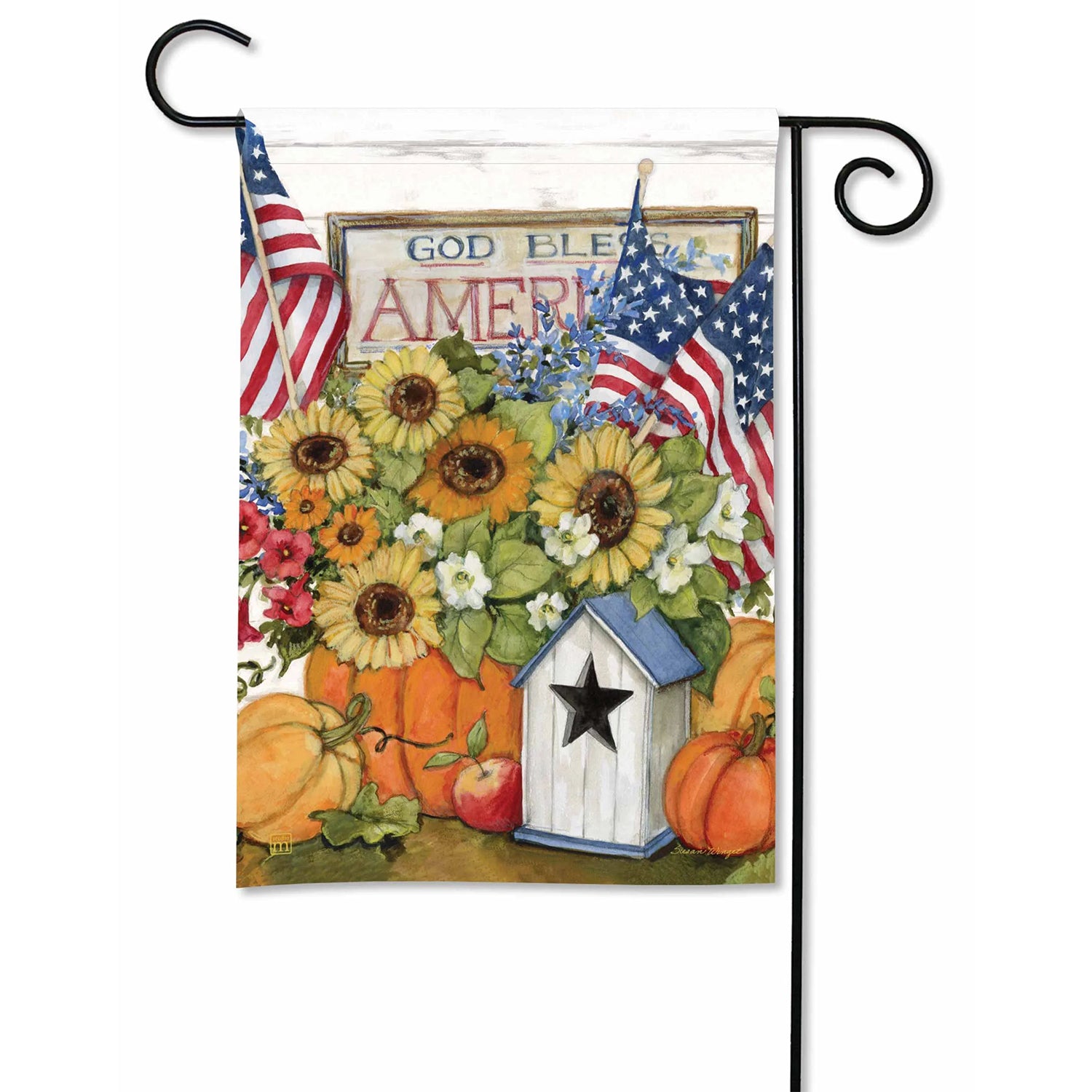 Fall Flags Garden Flag