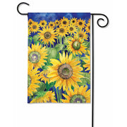 Sunflower Meadow Garden Flag
