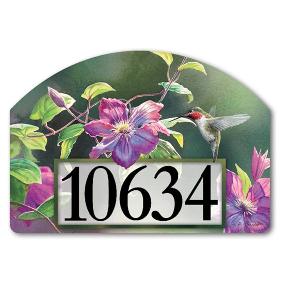 Magnet Works Yard DeSign - Hummingbird Visit