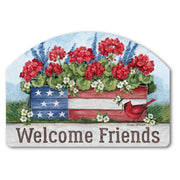 Magnet Works Yard DeSign - Patriotic Planter Box