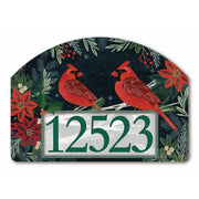 Magnet Works Yard DeSign - Cardinals and Berries