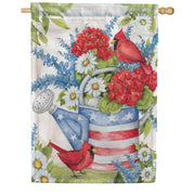 Magnet Works House Flag - Stars and Stripes Watering Can