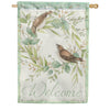 Eucalyptus Wreath House Flag