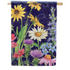 Wildflower Mix House Flag