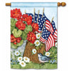 Magnet Works House Flag - Flags and Flowers