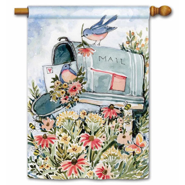 Magnet Works House Flag - Springtime Message