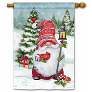 Magnet Works House Flag - Christmas Gnome