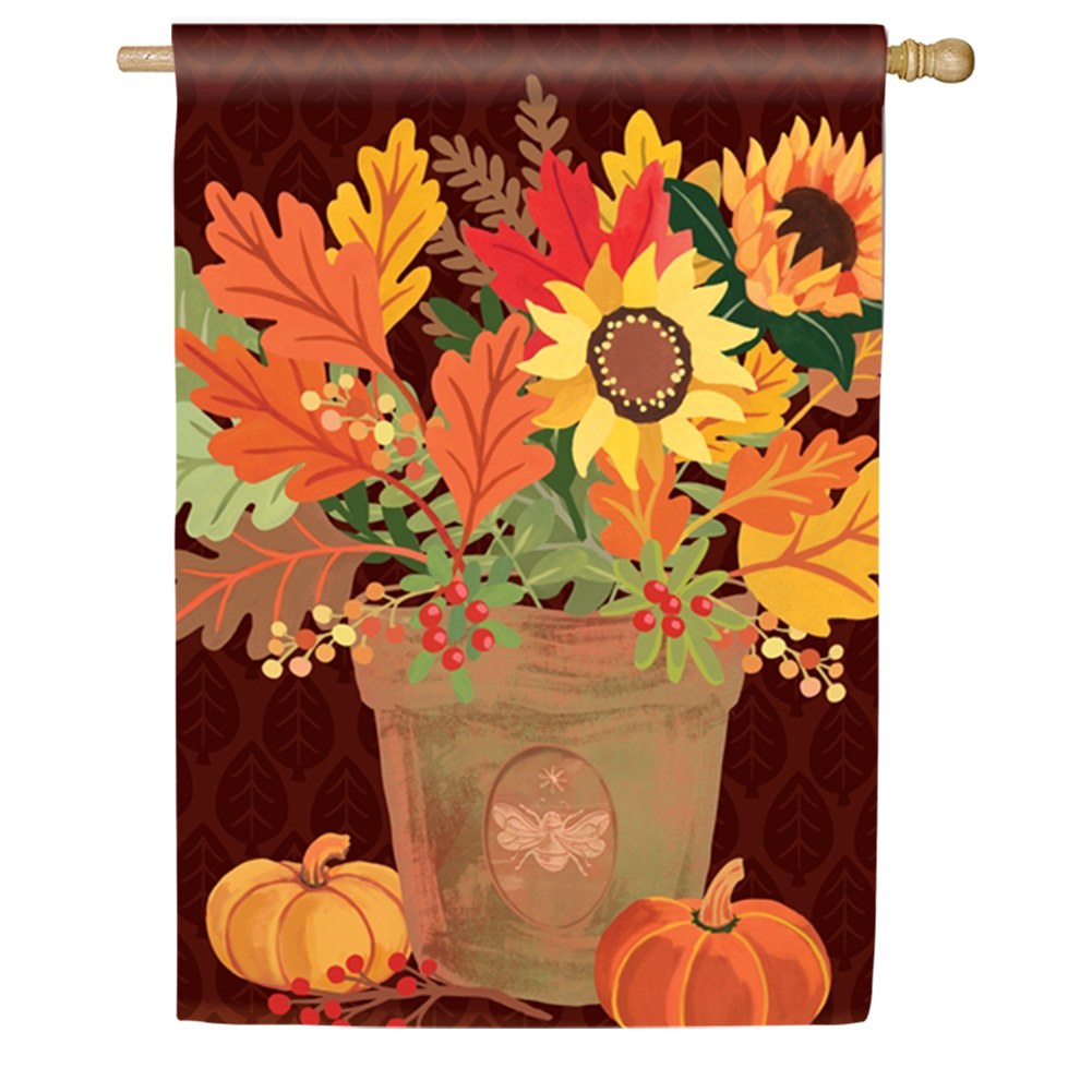 Harvest Terra Cotta House Flag
