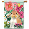 Bunny Love House Flag