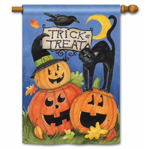 Trick or Treat House Flag