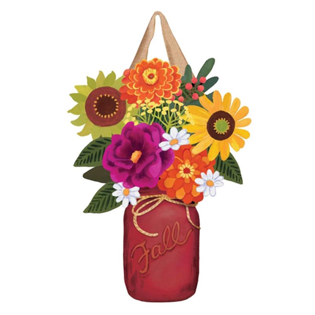 Magnet Works Autumn Blooms Door Decor
