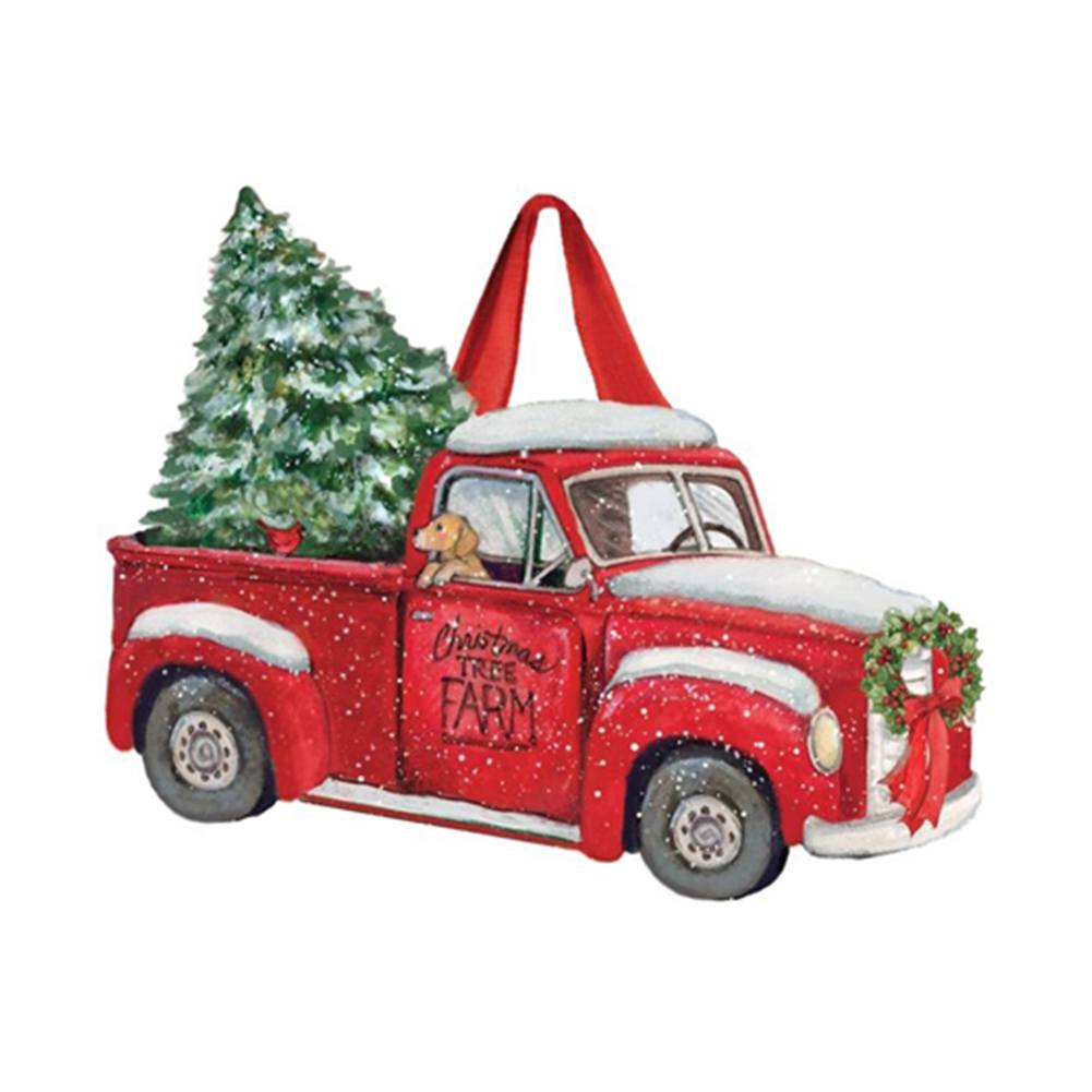 Magnet Works Christmas Tree Farm Door Decor